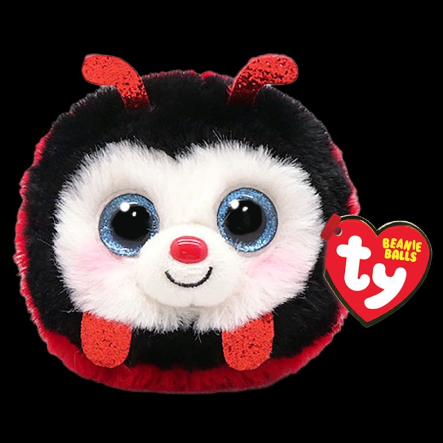 Ty Beanie Balls - Izzy Ladybug - Tumbleweed Toys